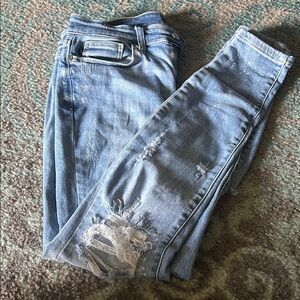 Judy blue skinny fit distressed jeans sized 11/30 no longer fit!!